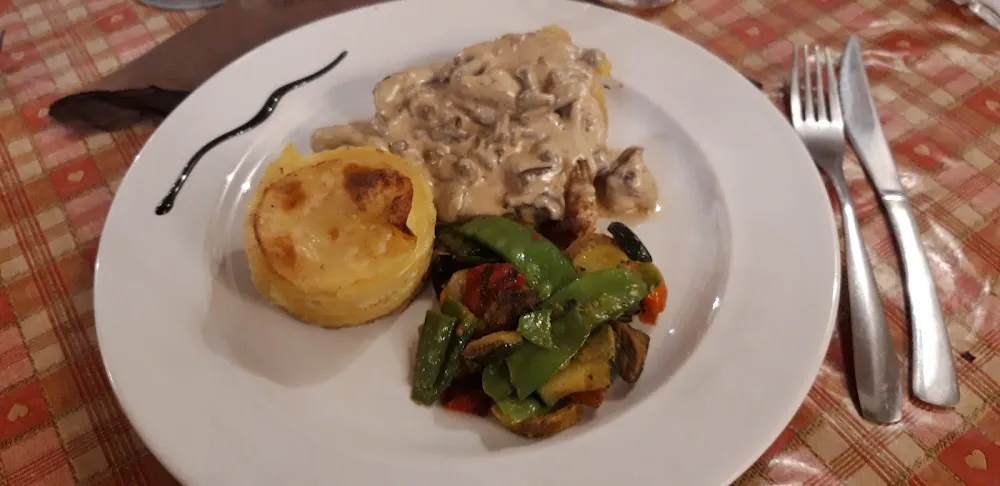 Pintade Sauce Champignons